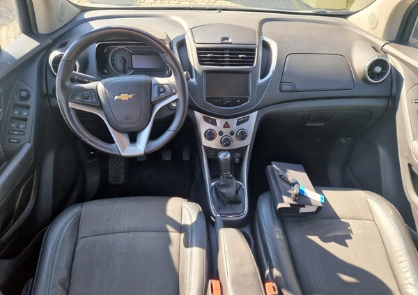Chevrolet Trax cena 39900 przebieg: 96600, rok produkcji 2013 z Jabłonowo Pomorskie małe 67